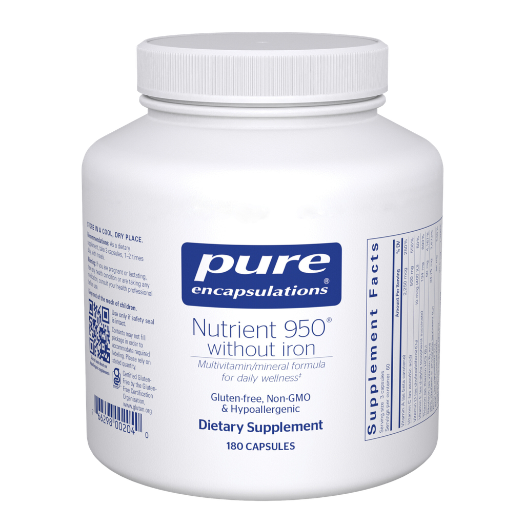 Nutrient 950® w/o Iron 180's  