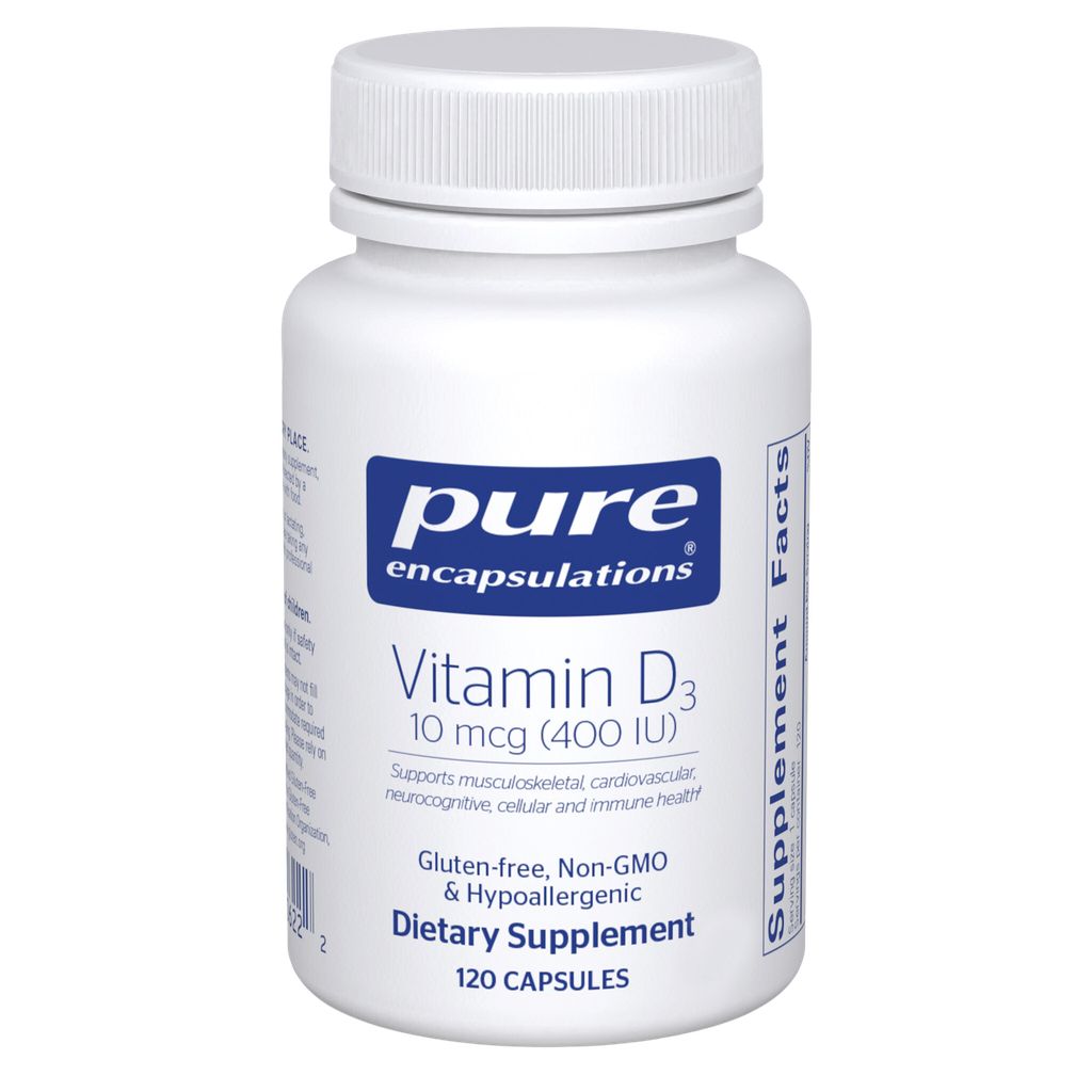 Vitamin D3 10 mcg (400 IU)