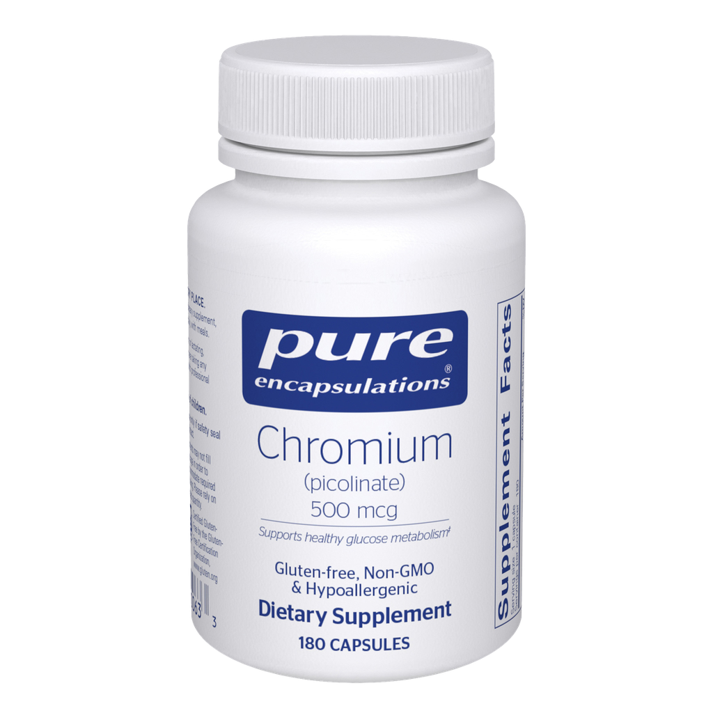 Chromium (picolinate) 500 mcg. 180's 