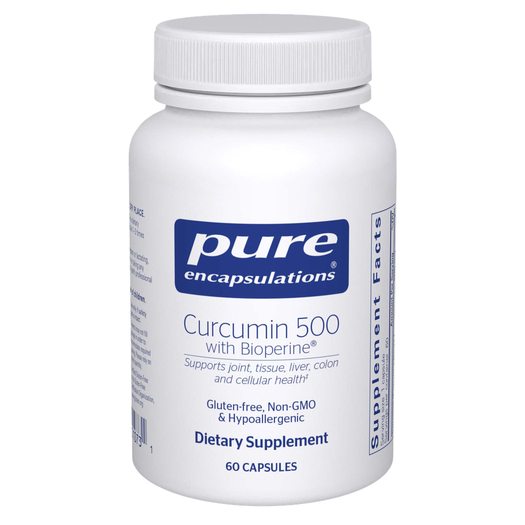 Curcumin 500 with Bioperine 60's 