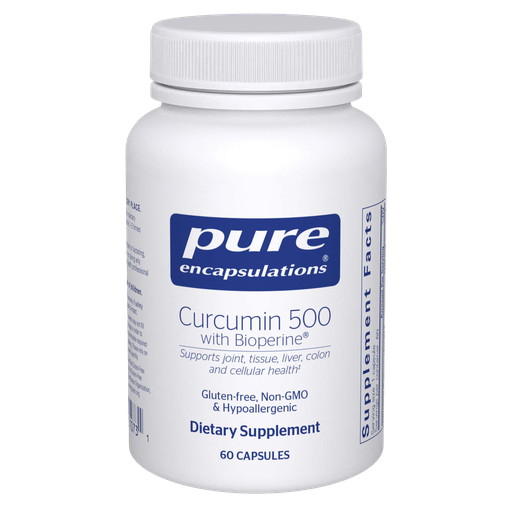 Curcumin 500 with Bioperine 60's 