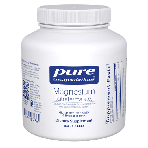 Magnesium (citrate/malate) 180's 