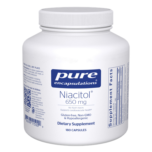 Niacitol® (no-flush niacin) 650 mg 180's