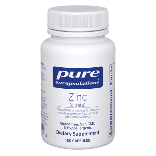 Zinc (citrate) 180's 
